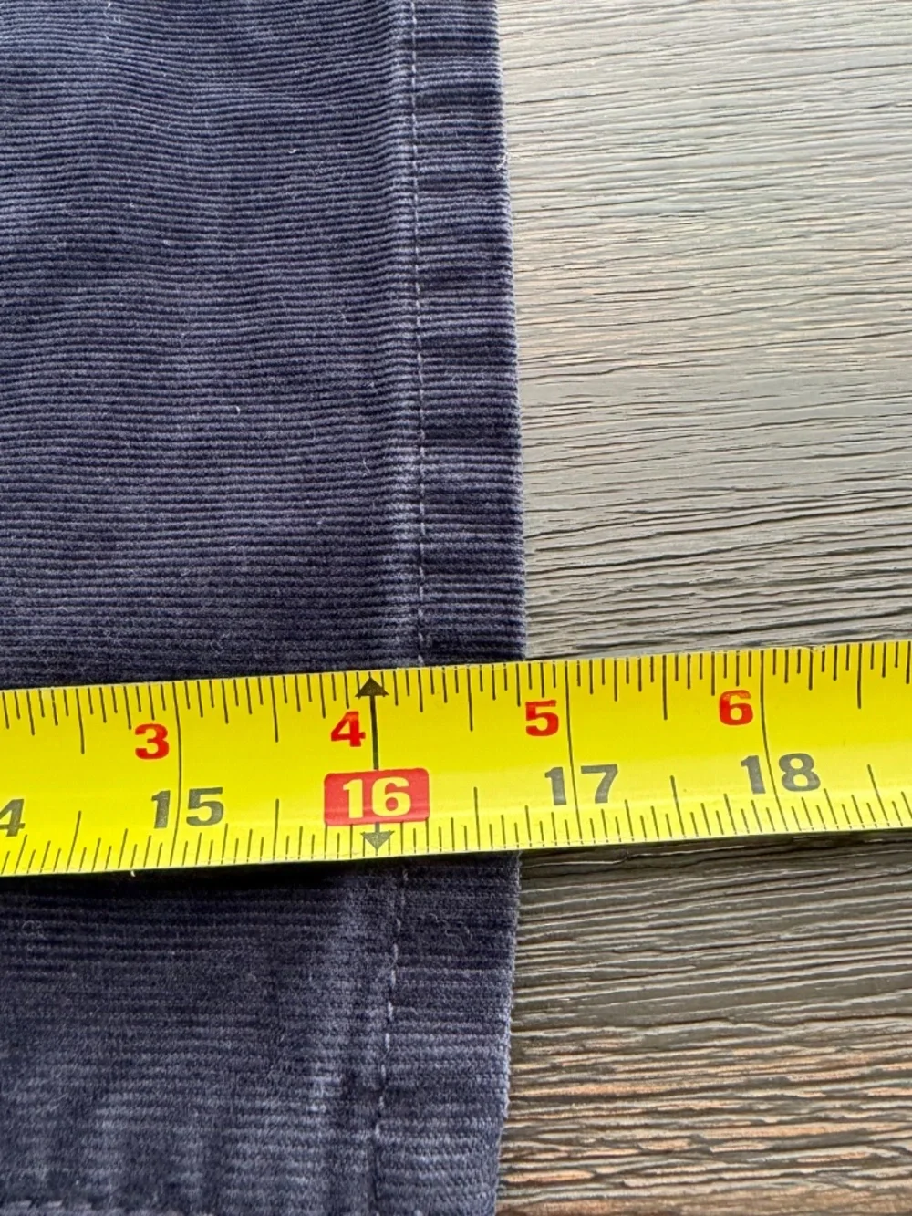 TOMMY HILFIGER Women’s Size 16 Navy Blue Corduroy Mini Skirt